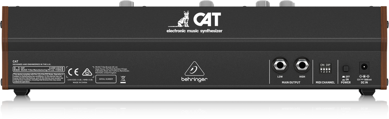 Behringer CAT | 伝説のデュオフォニックアナログシンセサイザー