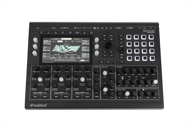 Waldorf Iridium | Quantumのサウンドエンジンを搭載した16ボイス・デスクトップ・シンセサイザー