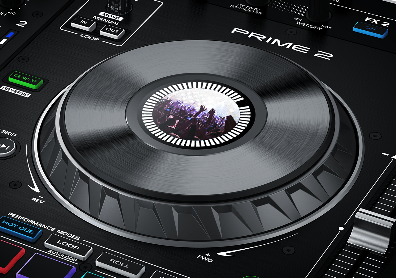 Denon DJ PRIME 2 | 7インチ・タッチスクリーン搭載2デッキ
