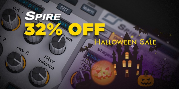 Reveal Sound のポリシンセ・プラグイン「Spire」 が 32% OFF セール