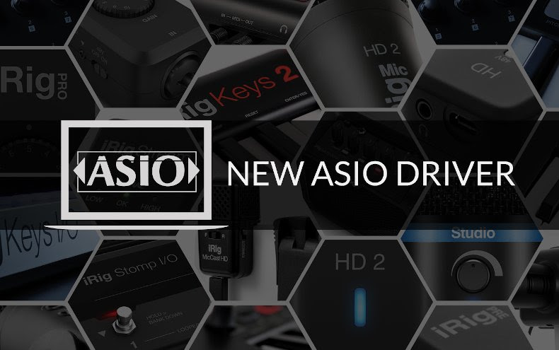 IK Multimedia iRig ASIO Driver for Windowsがリリース