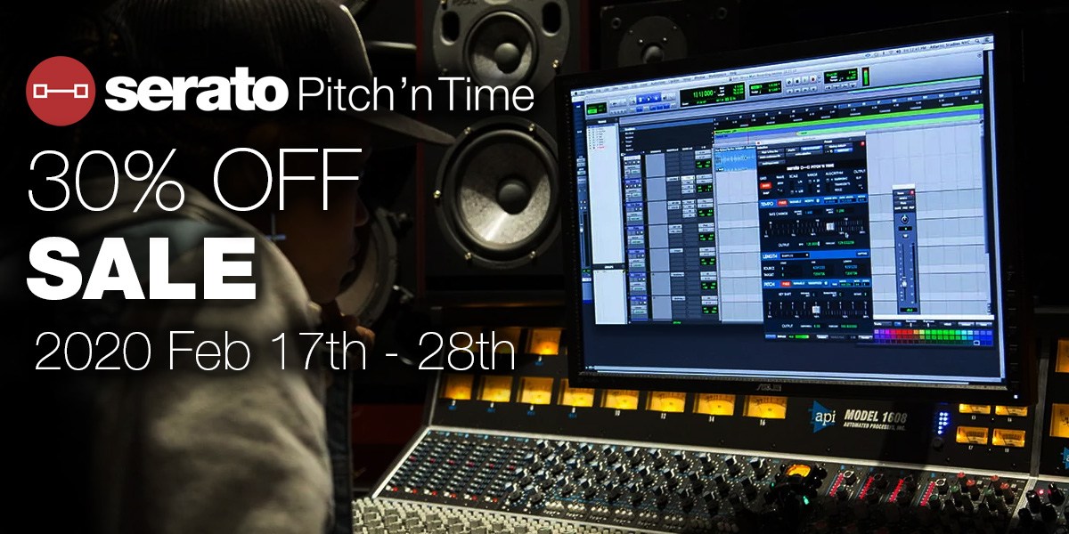 Serato Pitch ‘n Time Pro / LE が期間限定＆特別価格