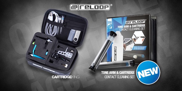 Reloop : Cartridge King（カートリッジケース） / Tone Arm & Cartridge Contact Cleaning Set （接点クリーナー）
