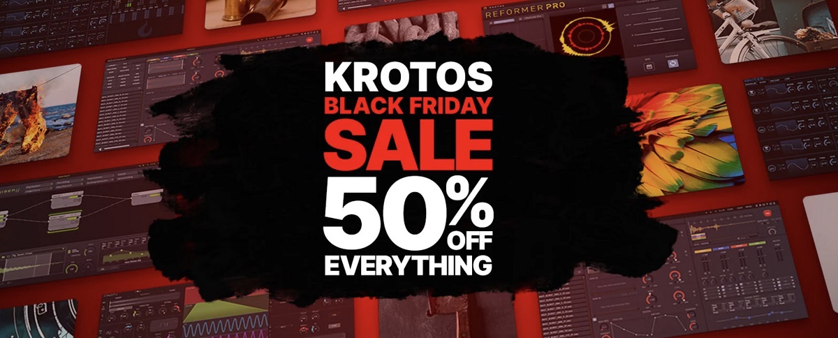 【ブラックフライデーセール 2021】Krotos 全製品が半額となるブラックフライデー・セール