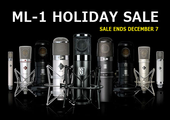 Slate Digital ML-1 HOLIDAY SALE | モデリングマイクロフォン「ML-1」 が数量限定で 特価