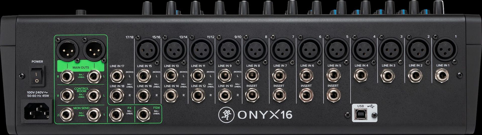 Mackie Onyx8アナログミキサー USB I/O Bluetooth対応 MACKIE Onyx8 【USB端子内蔵アナログミキサー】 ｜イケベ楽器店