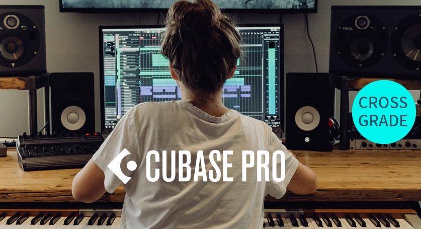 CUBASE PRO「クロスグレードキャンペーン」2022 ｜他社製音楽制作ソフトウェアユーザー対象にお手頃価格でご提供！