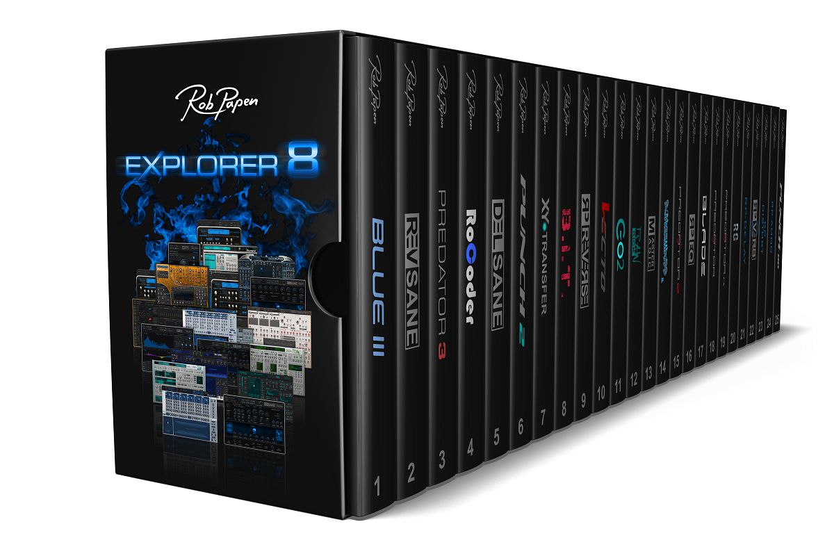 Rob Papen eXplorer 8 | 全ラインナップ30製品をバンドルしたスイート