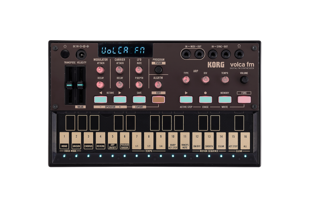 Korg VOLCA-FM2 | コンパクトデジタルFMシンセサイザー第二世代モデル