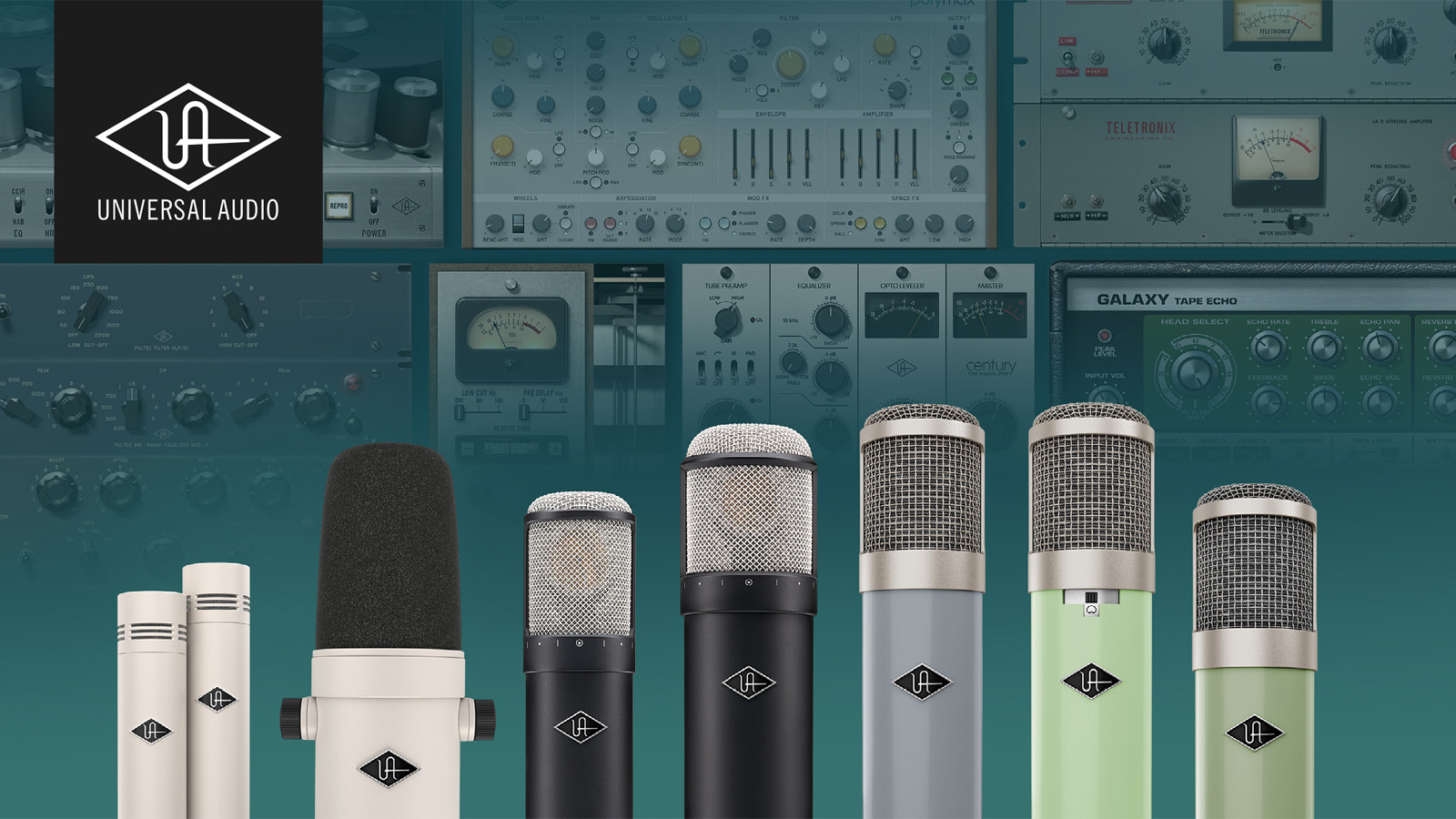 Universal Audio UAマイクのプロモーション