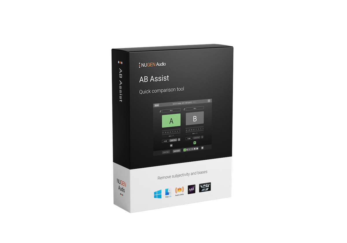 Nugen Audio AB Assist 2 | 複数のオーディオソースを素早く比較する便利ツール