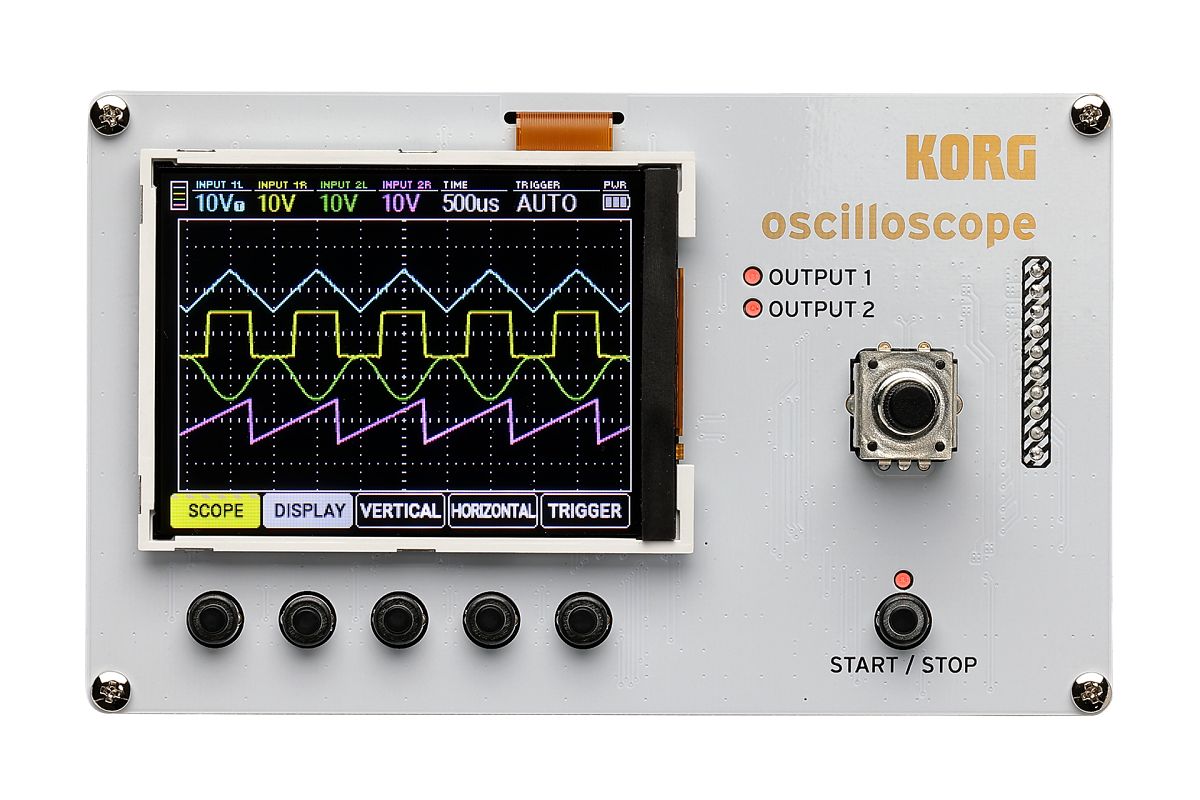 KORG Nu:Tekt NTS-2 オシロスコープ・キット | 4 チャンネル・オシロスコープを搭載した多機能DIY ツール
