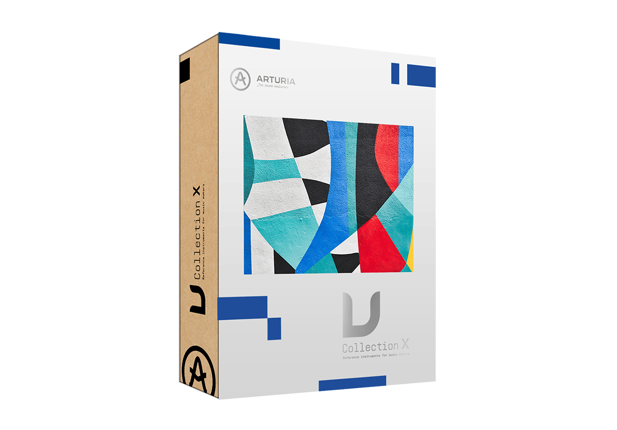 Arturia V Collection X | 39種類のインストゥルメント、3つの専用拡張パック、数千種類ものワールドクラスのプリセットを収録した至高のバンドル