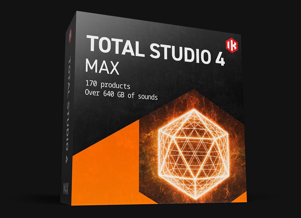 IK Multimedia ” Total Studio 4 MAX ” | あらゆる音楽制作をカバーする全部入りバンドル