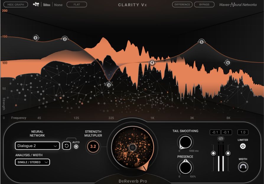 WAVES Clarity Vx DeReverb | AIの力で不必要な部屋鳴りを除去してくれるプラグインソフト