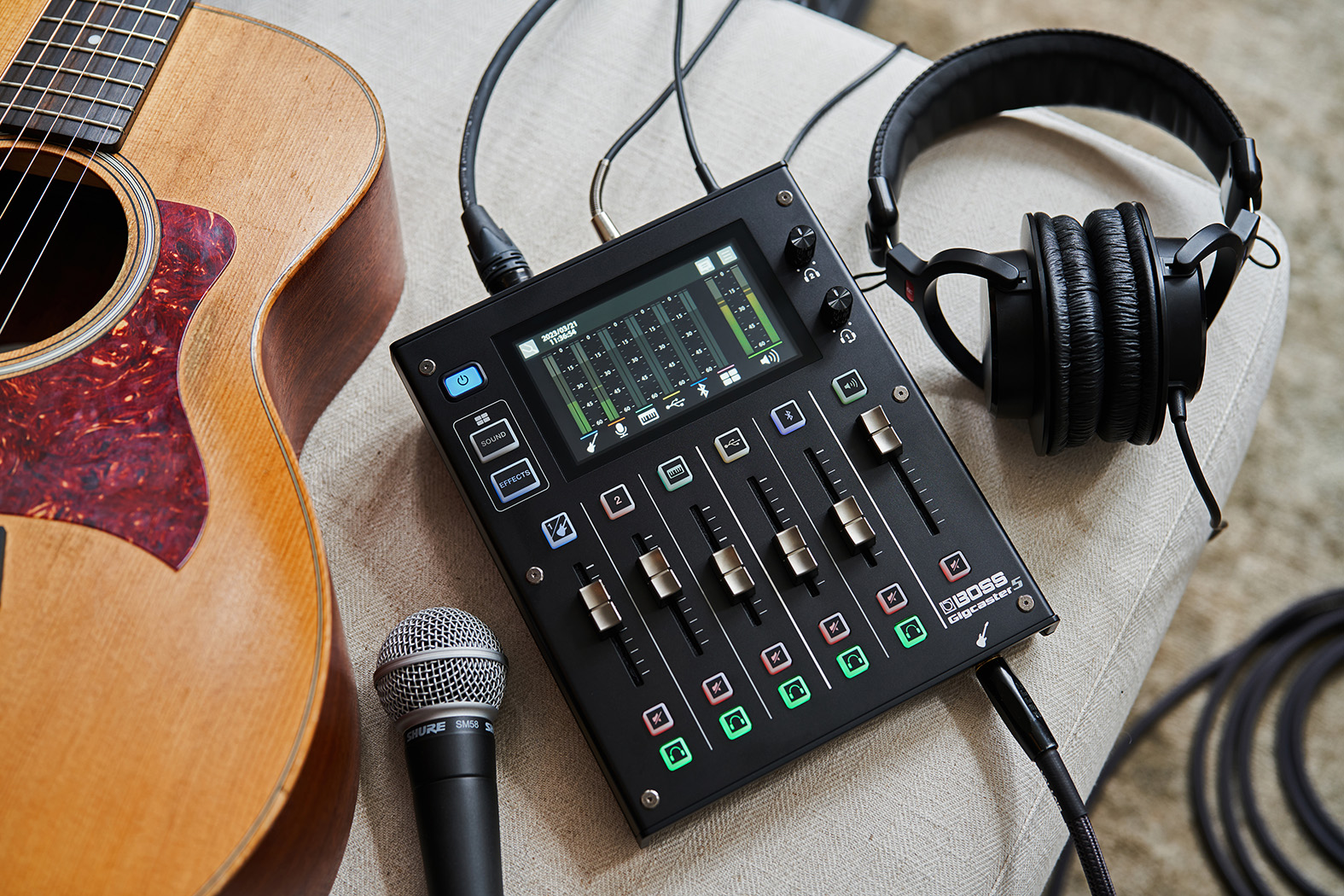 BOSS GIGCASTER 8 / GIGCASTER 5 | ミュージシャンのための高