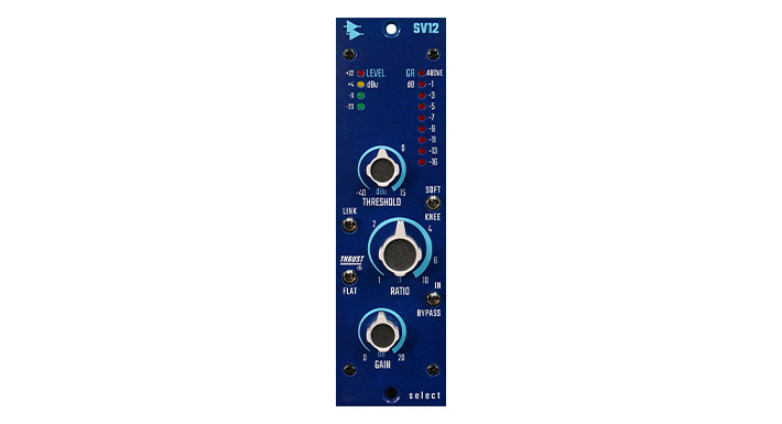 API SV12 | ATI Paragonミキシングコンソールのダイナミクス回路を500シリーズ化したコンプレッサー