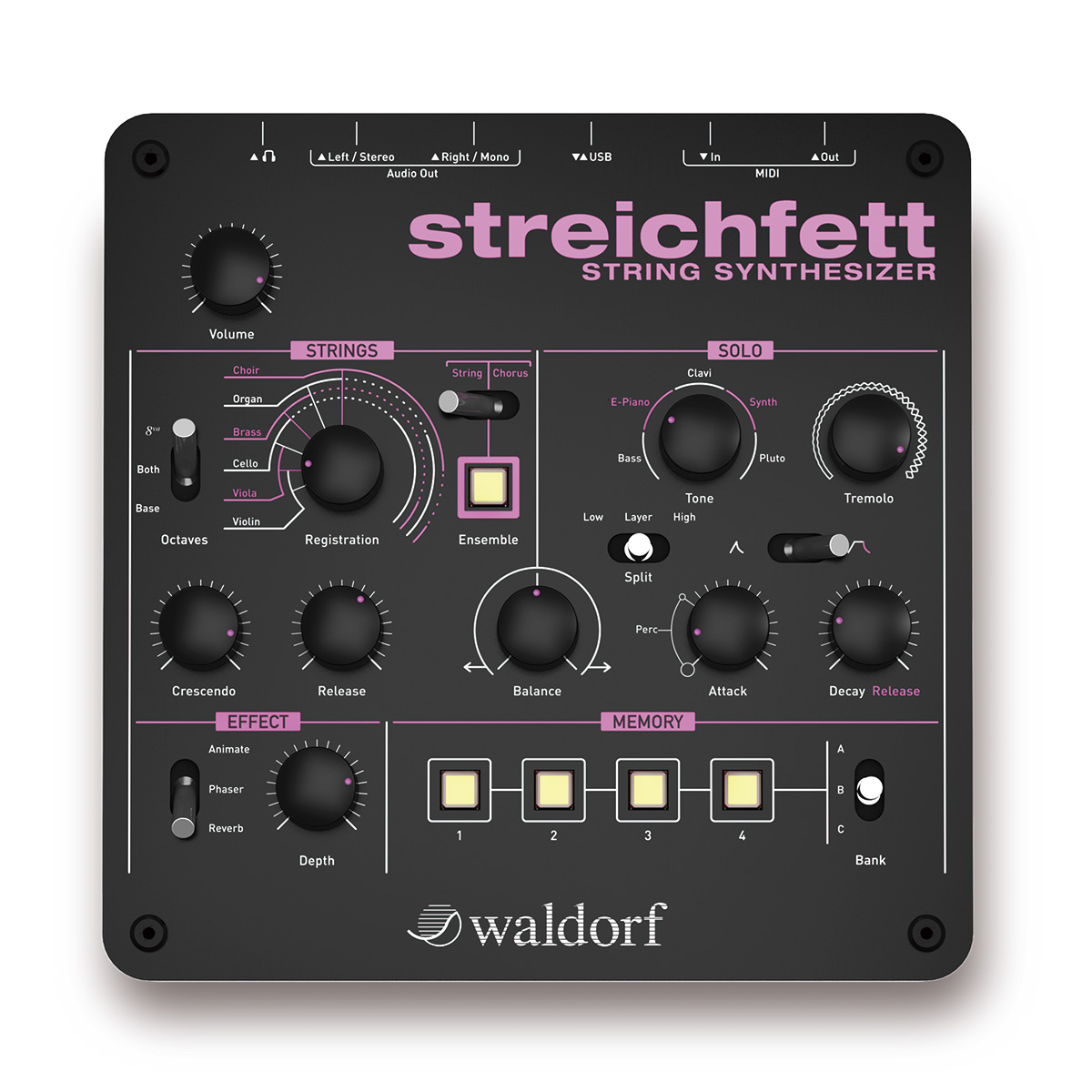 Waldorf Streichfett Plugin | 往年の「ストリングス・シンセサイザー」を現代へ蘇らせたソフトシンセ