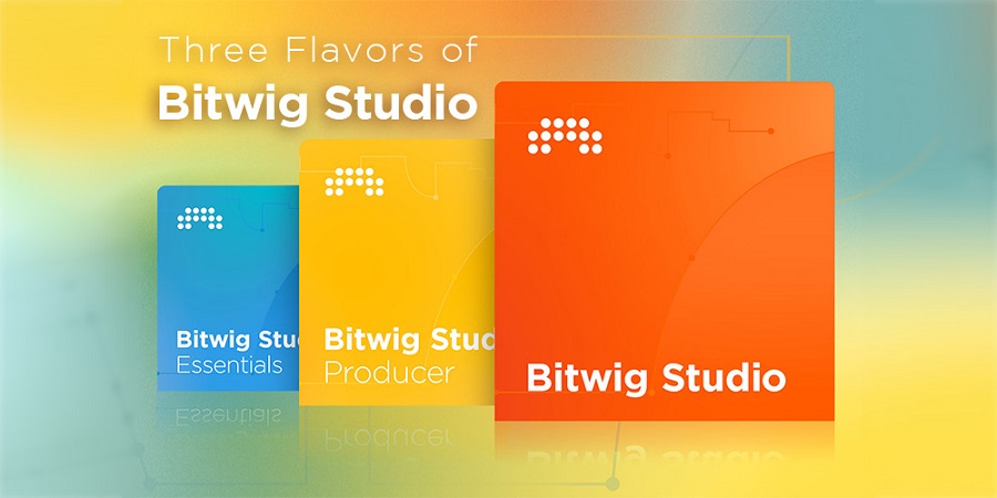 BITWIG Bitwig Studio Producer / Essentials | 次世代の音楽制作とパフォーマンスを可能にする新しいクリエイティブツールのニューラインナップ