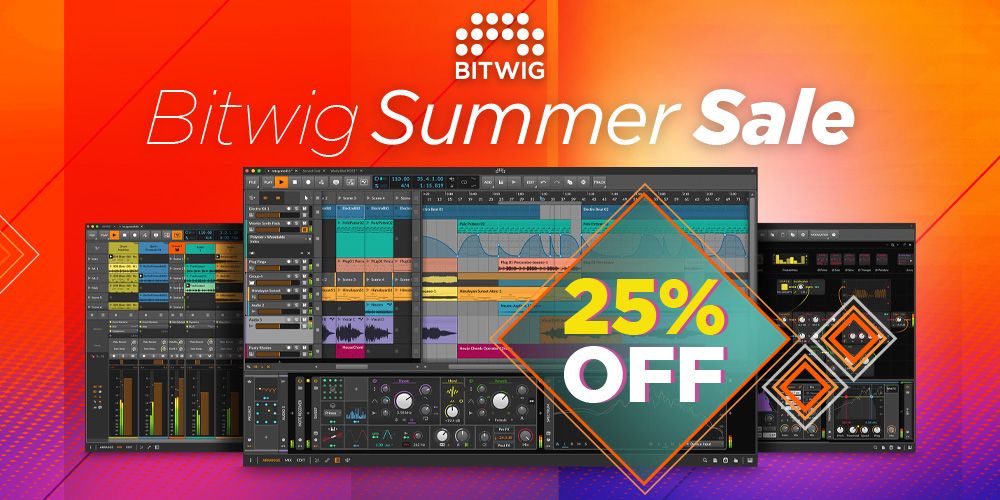 Bitwig Studioサマーセール2024