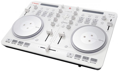 Vestax iPhone／iPadでもっと音楽を楽しく！「Spin2 WHT」とオシャレなカラーノブ同時発表！