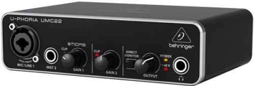 Behringer オーディオインターフェース「UMC204」「UMC202」「UMC22」「UM2」4機種発売