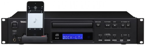 TASCAM iPod対応業務用ラックマウント型CDプレーヤー「CD-200iL」発表！