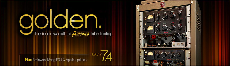 Universal Audio UAD/Apolloシリーズ ベータV7.4.1ソフトウェアをリリース