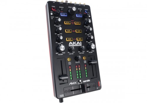 AKAI AMX 発表！小型DJミキサーでSeratoDJ対応！DVS拡張機能対応！