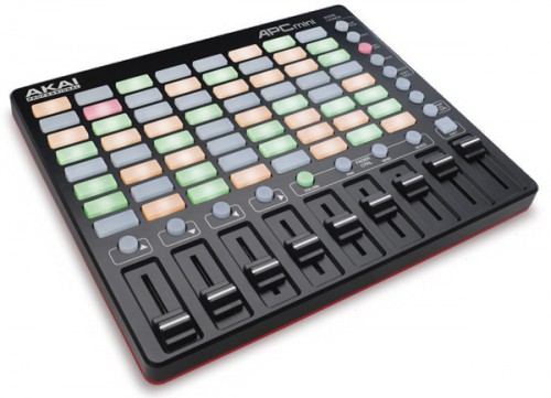AKAI 「APC mini」Ableton Liveコンパクトなコントローラー発表！