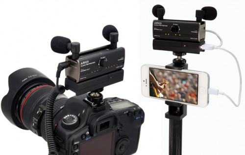 Fostex AR101L 発表！iPhone／iPad／PC／一眼レフカメラまで使えるマイクユニット