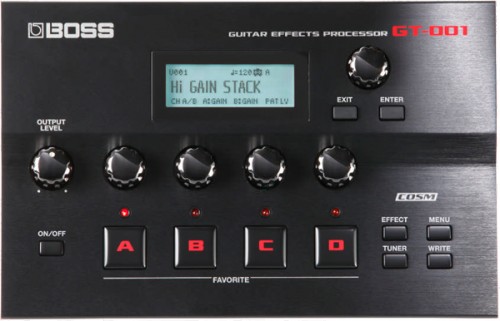 BOSS 「GT-001」発表！ギター専用オーディオインターフェース！リアンプも可能！