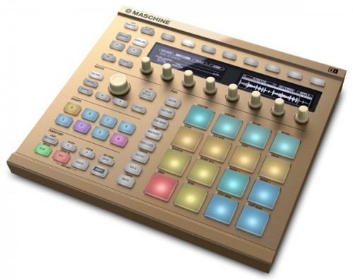 台数限定！Native Instruments 「MASCHINE Vintage Gold」発表！
