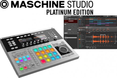 Native Instruments 「MASCHINE STUDIO – PLATINUM EDITION」発表！数量限定のプラチナカラー