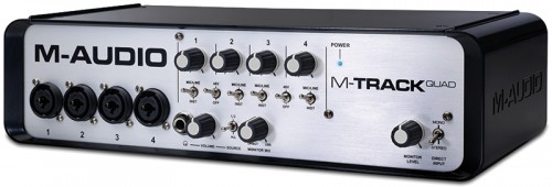 M-AUDIO USBオーディオ・MIDIインターフェイス「M-Track Quad」発表