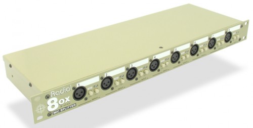 最高品質のスプリッター・スネークを手軽に構築！Radial OX8登場！