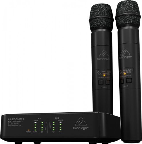 Behringer デジタルワイヤレスマイクULTRALINK「ULM200MIC」「ULM202MIC」発表！