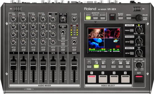Roland HDMI対応AVミキサー「VR-3EX」発表！