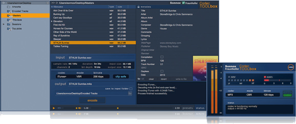 Sonnox Oxford「Codec Toolbox」高品質なエンコーディングツール発売！