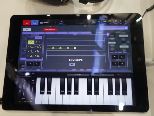 【楽器フェア】CASIO ブース レポート！CZ-101のアプリが展示