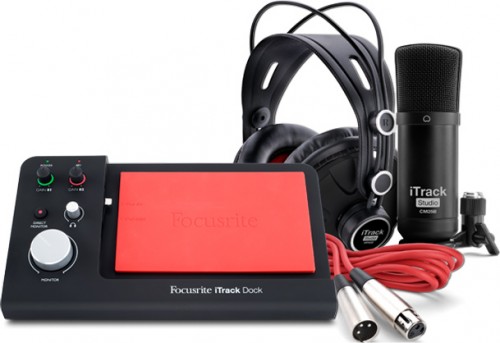 Focusrite iTrack Dock Studio Pack発表！iPadで楽曲制作するのに必要な機材をワンパッケージ