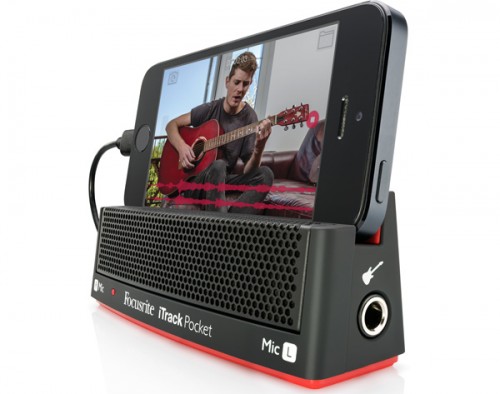 Focusrite iTrack Pocket 発表！iPhoneで録音し簡単にYouTubeにアップする便利アイテム