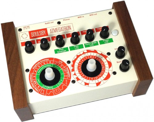8bitシンセサイザー Soulsby Synthesizers ATMEGATRON発売！