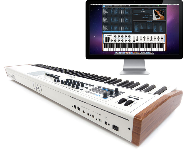 Arturia 「KeyLab88」 ピアノタッチMIDIキーボード登場