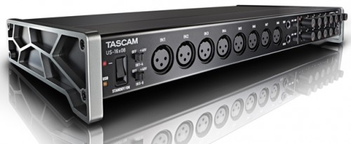 TASCAM US-16×08 発表！アナログ16チャンネルを実現するオーディオMIDIインターフェース