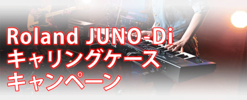 ローランド JUNO Di 数量限定で背負えるケース付き！