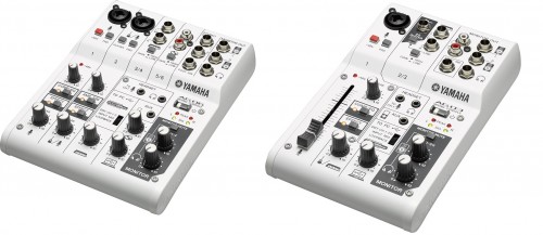 YAMAHA AG06 / AG03 | 配信に便利なループバック機能＆エフェクト内蔵のオーディオ・インターフェース