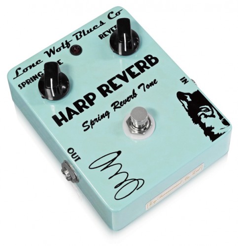 ハーモニカ / ブルースハープ用リバーブ エフェクターが登場！ Lone Wolf Blues Company「Harp Reverb」
