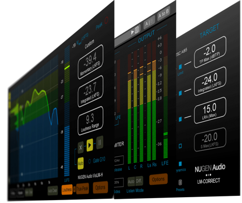 NUGEN Audio Loudness Toolkit 2 発売！ラウドネスプラグイン3種バンドル！
