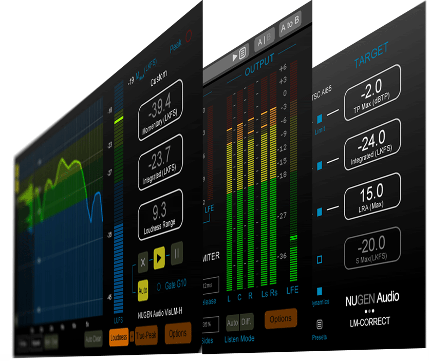 NUGEN Audio Loudness Toolkit 2 発売！ラウドネスプラグイン3種バンドル！